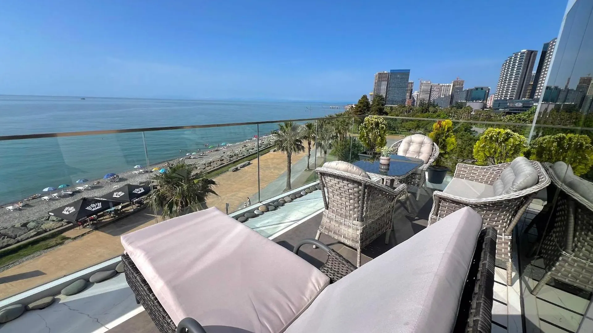 Luxury Apartment With A Terrace On The Seacost, Batumi View